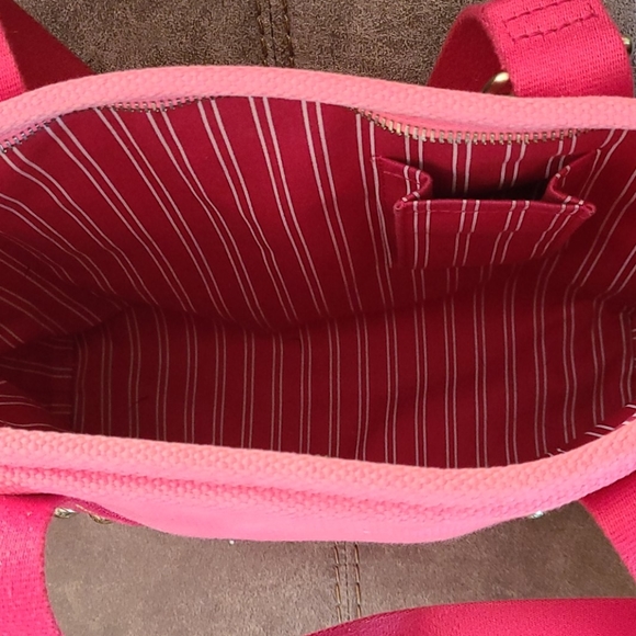 AUTHENTIC Louis Vuitton Pink Canvas Purse - Picture 8 of 16